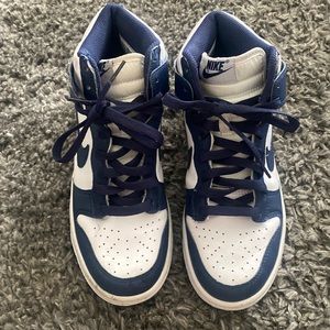 Nike Dunk high midnight blue